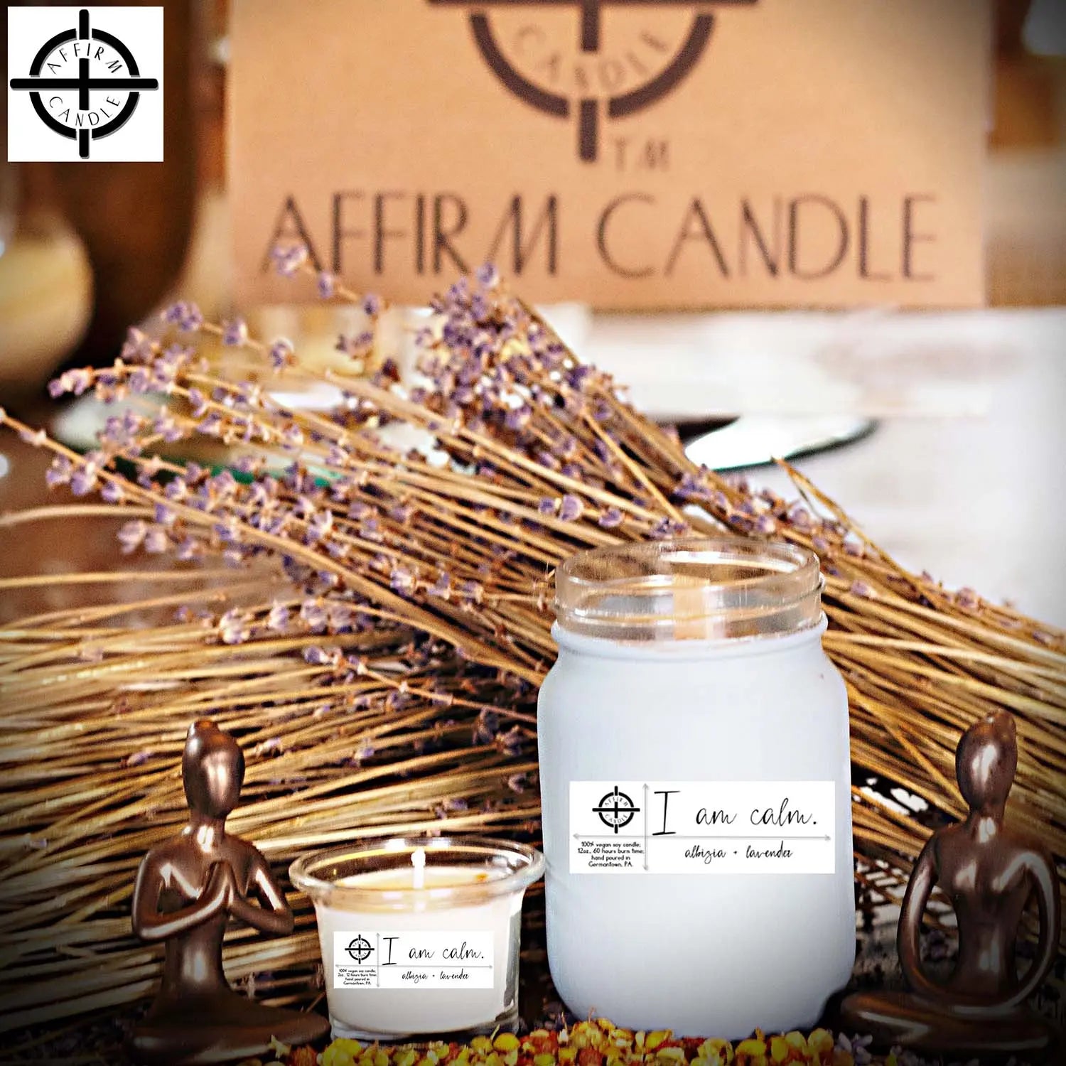 I am calm candle